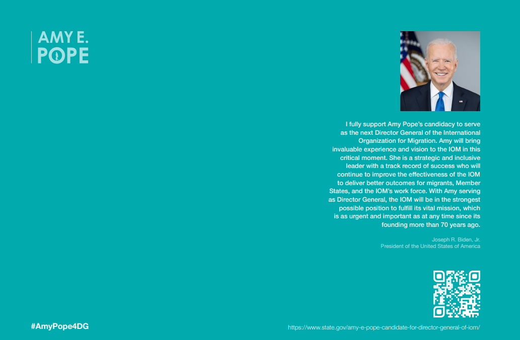Sample page from a PR campaign brochure produced by SmartCuts Creative for the US Mission to the UN in Geneva