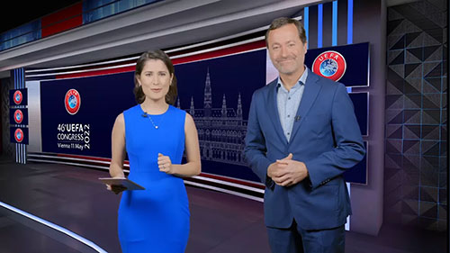 UEFA Congress Committee Green Screen